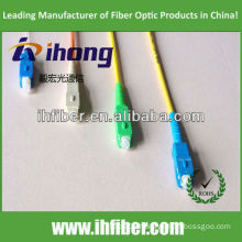 SC fiber optic patch cord/ pigtail/ connector manufacturer with high quality